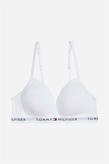 Tommy Hilfiger Triangle BH Fast - Vit